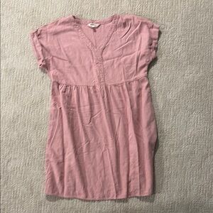 Briggs New York Pink Cap Sleeve dress